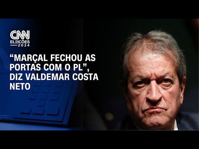 ⁣“Marçal fechou as portas com o PL”, diz Valdemar Costa Neto | BASTIDORES CNN