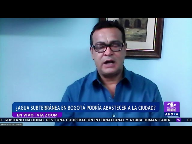 ⁣Proponen extraer agua subterránea en Bogotá: ¿es posible?