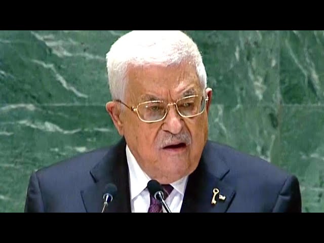 ⁣Palestinian President Abbas demands Israel stop aggression