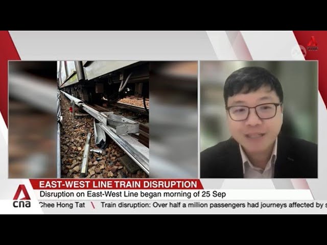 ⁣East-West Line disruption: Assoc Prof Raymond Ong on the complexities of repairing track damage