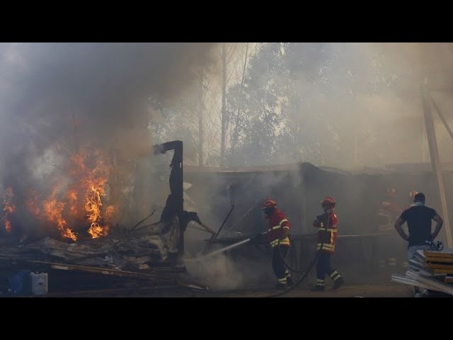 ⁣Incendies au Portugal : 500 millions d'euros de fonds européens pour réparer les dégâts