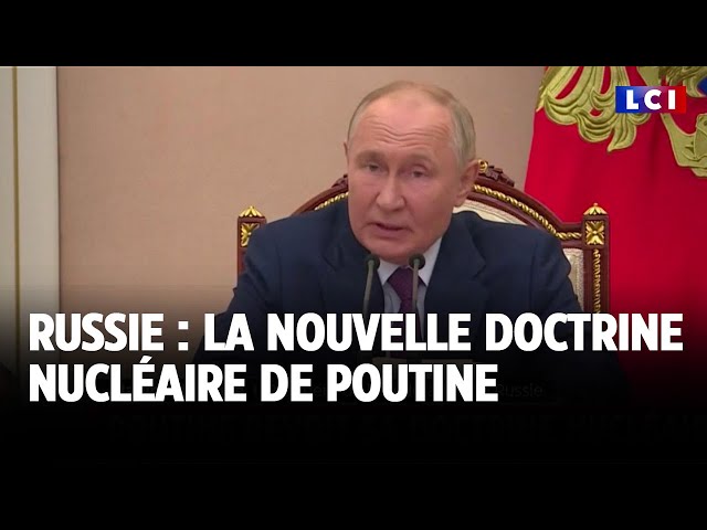 ⁣Russie : la nouvelle doctrine nucléaire de Vladimir Poutine