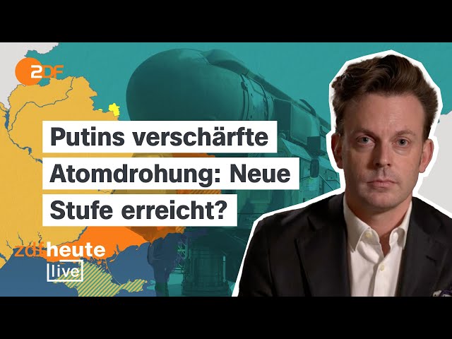 ⁣Selenskyjs Siegesplan, Putins Doktrin: Entscheidende Kriegsphase? | Ukraine-Update bei ZDFheute live