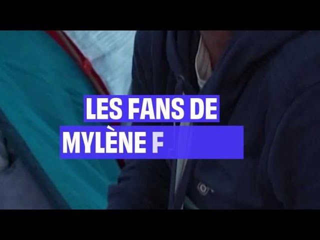 ⁣Concert de Mylène Farmer : Des fans campent depuis plusieurs jours devant le Stade de France