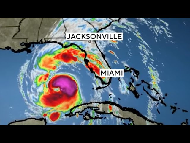 When Hurricane Helene is expected to make landfall in Florida