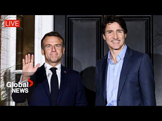 ⁣Trudeau, Macron joint news conference as French leader visits Canada | LIVE