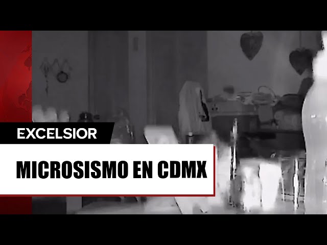 ⁣¡Estuvo fuerte! Así fue el 'brusco' movimiento por microsismo en CDMX