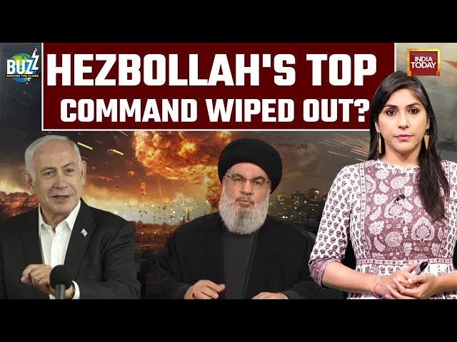 ⁣Hezbollah's Top Leadership Wiped Out By Israel? Nasrallah alone? Israel Preps To Attack Lebanon