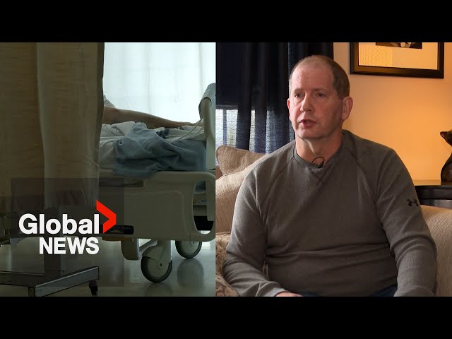 ⁣"I started to vomit blood": N.B. man calls for change after ER nightmare