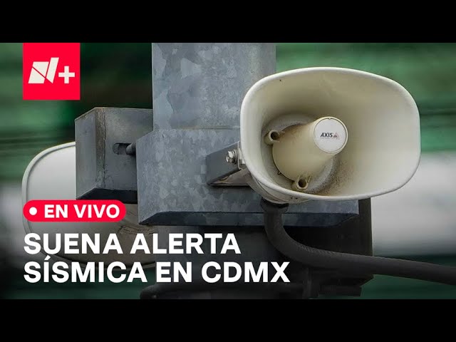 ⁣En Vivo: Suena alerta sísmica en algunas zonas de la CDMX.