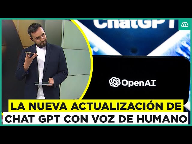 ⁣Así es la nueva voz de Chat GPT que habla como un humano