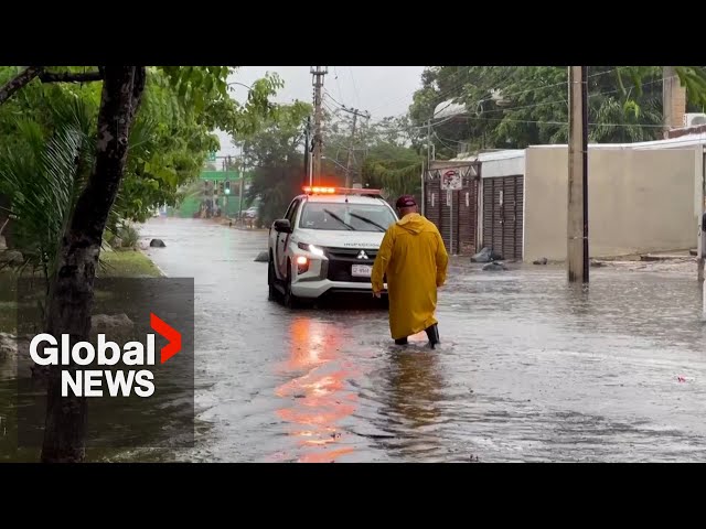 ⁣Florida hit with flooding, heavy winds as Hurricane Helene closes in