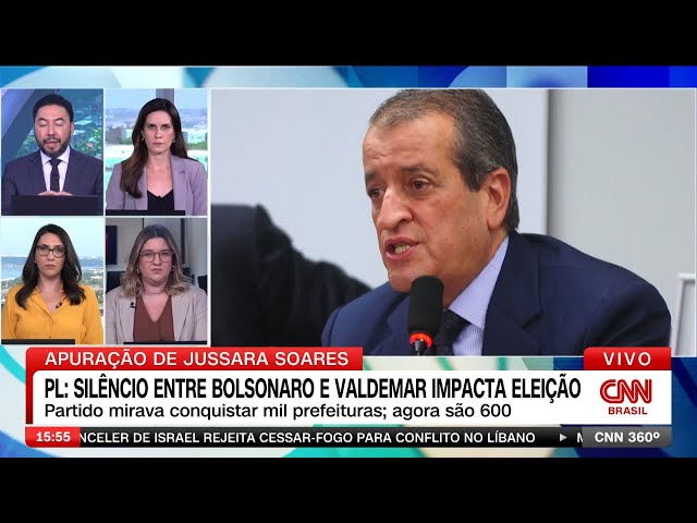 ⁣Luísa: Parceria de Bolsonaro e Valdemar era vista como crucial para sucesso do PL nas eleições| 360°