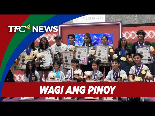 ⁣11 Pinoy mula Dubai, nag-uwi ng 30 golds sa WCOPA | TFC News Dubai, UAE