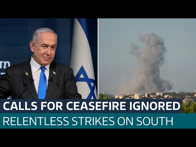 ⁣Israel-Hezbollah: Netanyahu tells military to 'continue fighting with full force' | ITV Ne