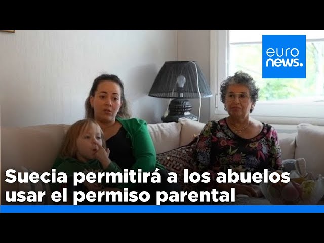 ⁣Suecia permitirá a los abuelos usar el permiso parental para cuidar de sus nietos