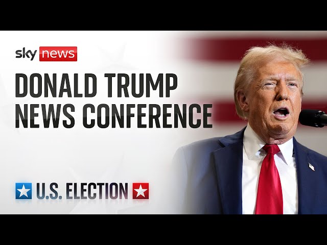 ⁣Watch live: Donald Trump holds news conference at Trump Tower