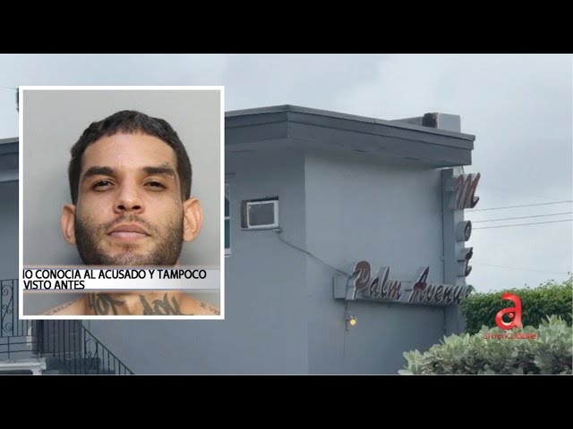 ⁣Cubano de Miami acusado de colarse en habitación de motel en Hialeah e intentar violar a una mujer