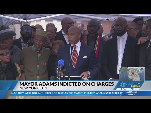 ⁣NYC Mayor Eric Adams indicted on federal corruption charges