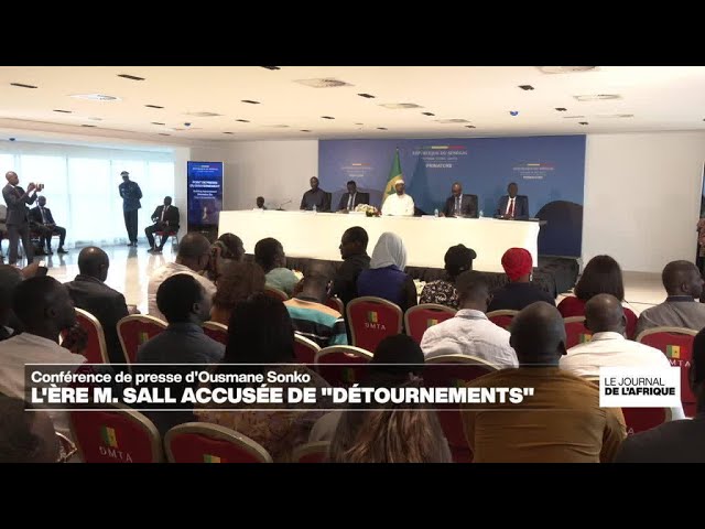 ⁣Ousmane Sonko accuse le régime de Macky Sall de "dérapages financiers" et "détourneme