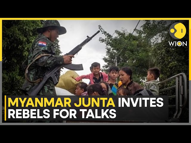 ⁣Myanmar Junta Extends Peace Offer To Armed Groups Amid Battlefield Setbacks | WION