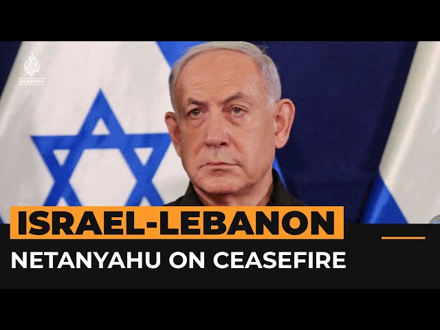 ⁣Netanyahu says strikes will continue in Lebanon 'with full force’ | AJ #Shorts