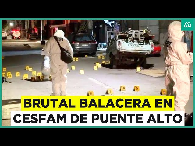 ⁣Un muerto y tres heridos tras brutal balacera en Puente Alto