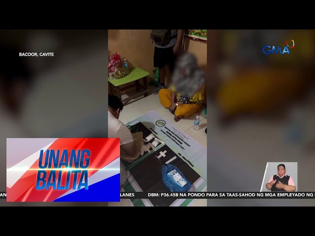 ⁣Ginang, arestado matapos makuhanan ng umano;y shabu sa Brgy. Molino 2 | Unang Balita