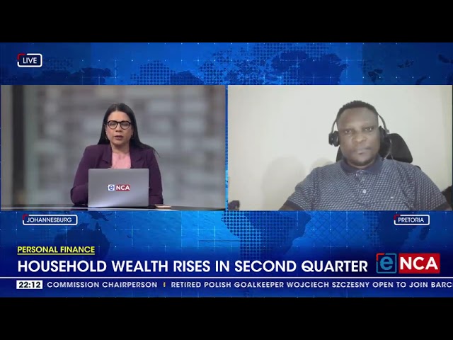 Household wealth rises in second quarter