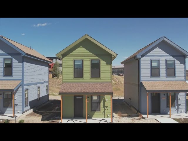 ⁣Take a tour of The Burro, a neighborhood of 12 workforce homes in Fairplay