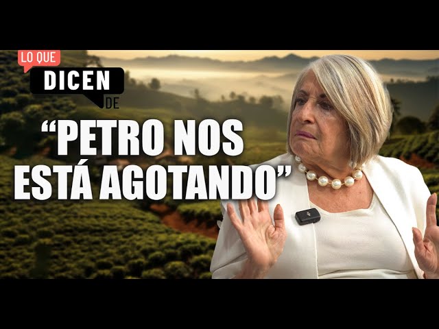 ⁣"Quisiera un gobierno más positivo y menos peleador": Cecilia López, exministra de Petro, 