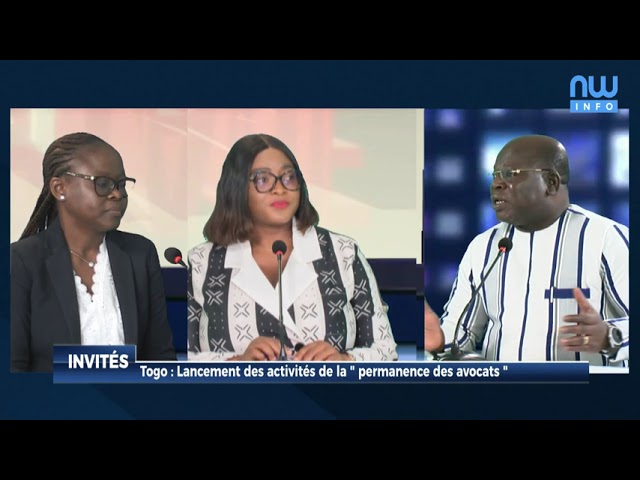 ⁣Togo: lancement des activités de la "permanence des avocats"