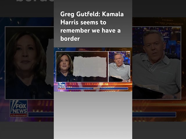 ⁣Greg Gutfeld: Kamala Harris has seen the light #shorts