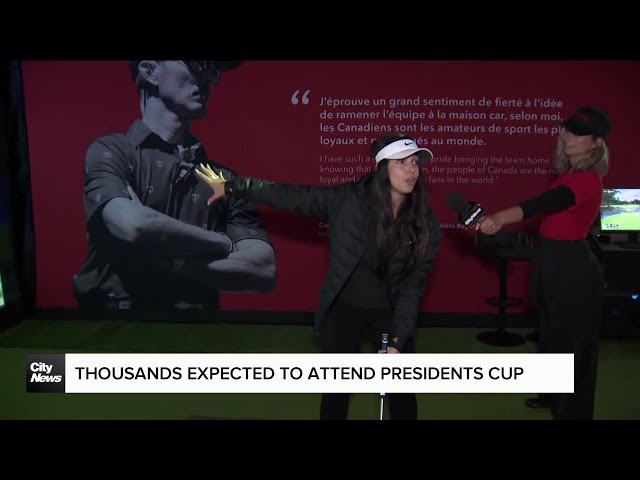 ⁣Food, music, golf simulations for spectators at 2024 Presidents Cup