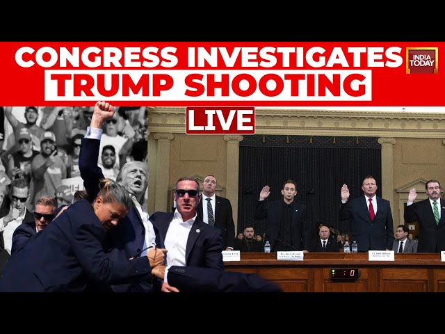 ⁣LIVE: Trump Shooting Hearing | Joint Congress Committee Investigates Trump Assassination Attempt