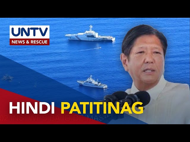 ⁣PBBM, sinabing hindi patitinag sa pagtatanggol ng teritoryo ng Pilipinas sa WPS