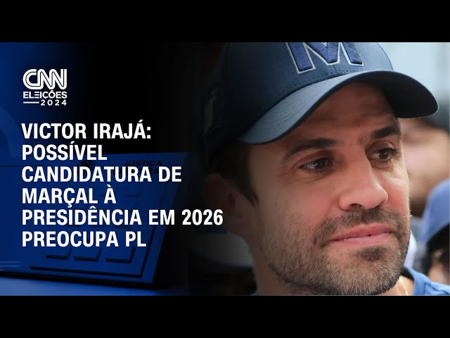 Victor Irajá: Possível candidatura de Marçal à Presidência em 2026 preocupa PL | CNN ARENA