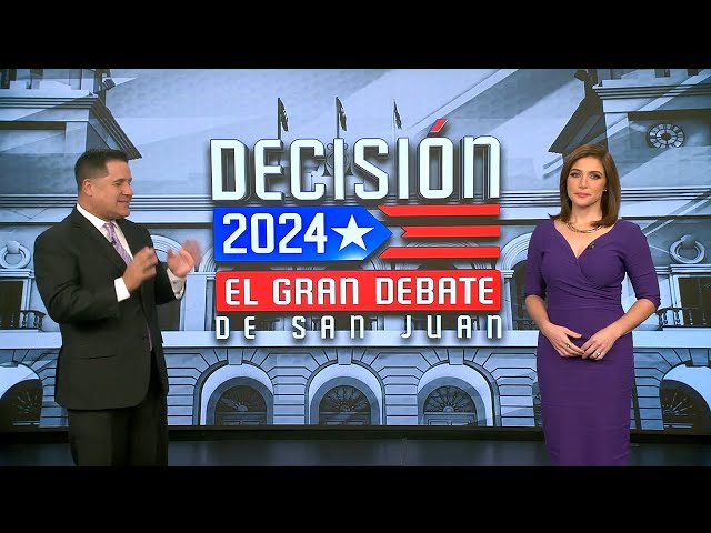 ⁣Directores de campaña conversan previo a El Gran Debate de San Juan