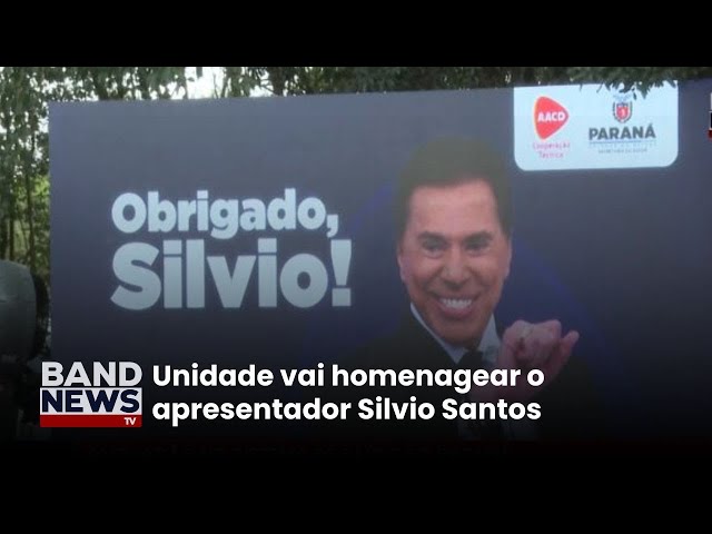 ⁣Novo hospital de Curitiba vai homenagear Silvio Santos | BandNewsTV