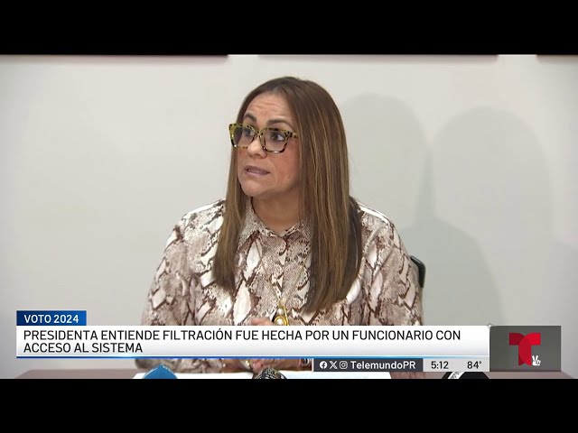 ⁣Presidenta de la CEE niega persecución contra periodistas