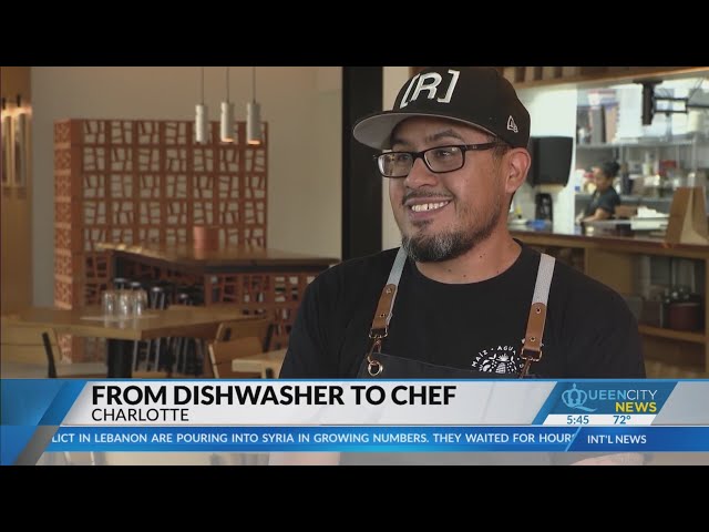 ⁣CLT chef started as a dishwasher, presents family recipes