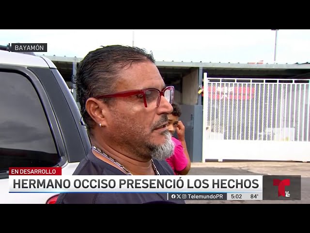 ⁣Presunta riña termina en hombre muerto y uno herido en gasolinera de Bayamón