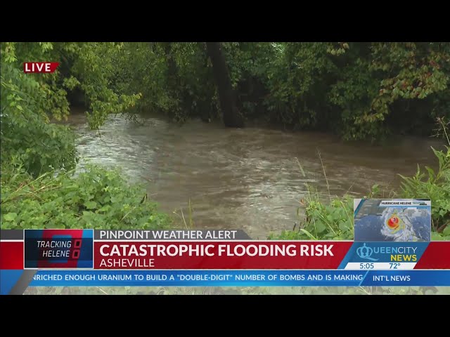 Catastrophic flooding possible in Asheville, mountain areas