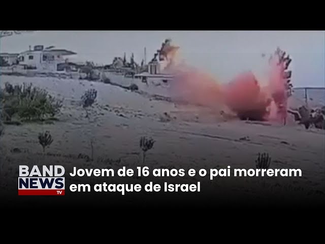 ⁣Vídeo mostra explosão em casas de brasileira no Líbano | BandNewsTV