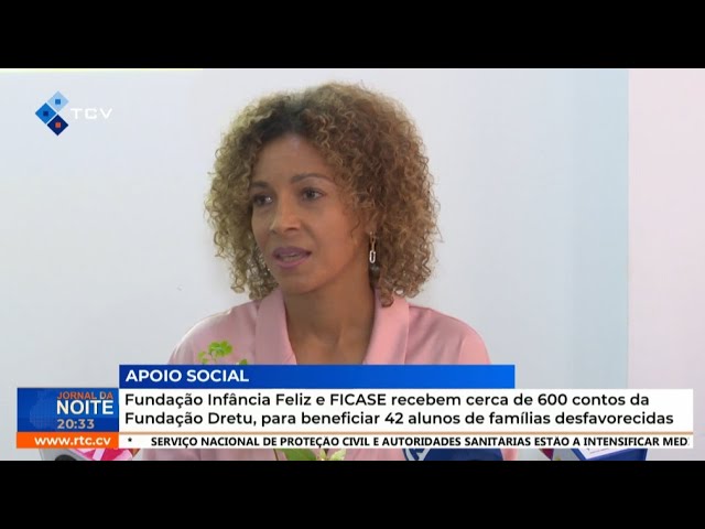 Fundação Infância Feliz e FICASE recebem cerca de 600 contos da Fundação Dretu