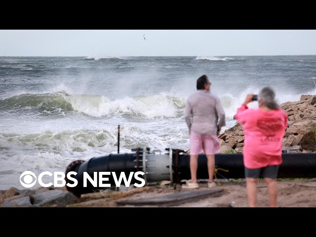 ⁣Hurricane Helene on course to hit Florida Panhandle