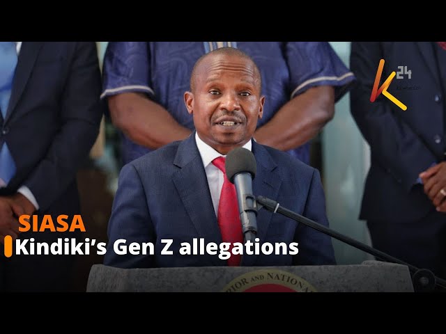 ⁣Interior CS reveals that influential government officials financed the Gen Z protests