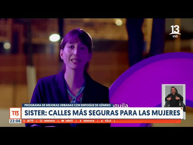 SISTER: calles más seguras para mujeres con nuevo programa