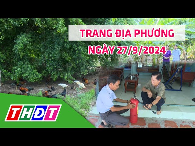 ⁣Trang địa phương | 27/9/2024| H.Thanh Bình - Kết quả nổi bật Phong trào thi đua CCB gương mẫu | THDT