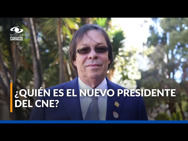 ⁣César Lorduy, nuevo presidente del CNE